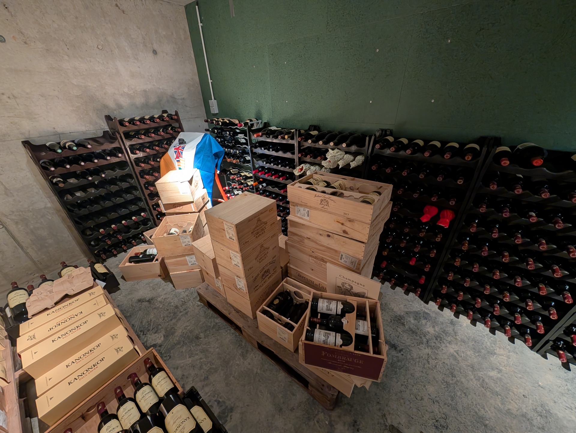 Originele houten kisten Bordeaux